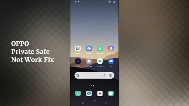 OPPO Phone Private Safe Not Opening Problem Solve / How To Fix Private Safe Problem in OPPO смотреть онлайн