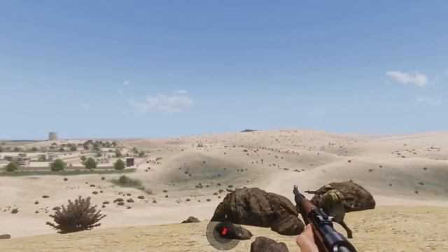 Arma 3 - Afrika Korps - Spitfire Attack! смотреть онлайн