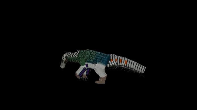 Beipiaosaurus - Minecraft PE 'Jehol Dynasty' Dinosaur Addon (animation Showcase)