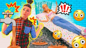 Барби и Кен меняют старую мебель!