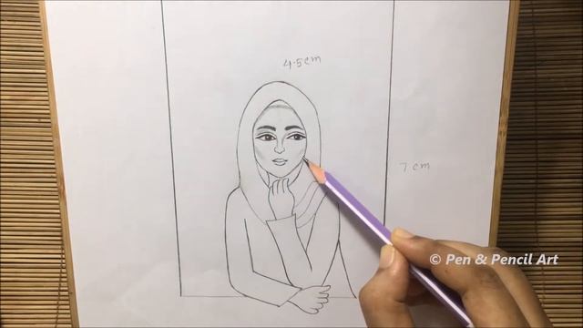 How to Draw a Girl Looking Forward through Window || Step by Step Pencil Sketch Drawing смотреть онлайн