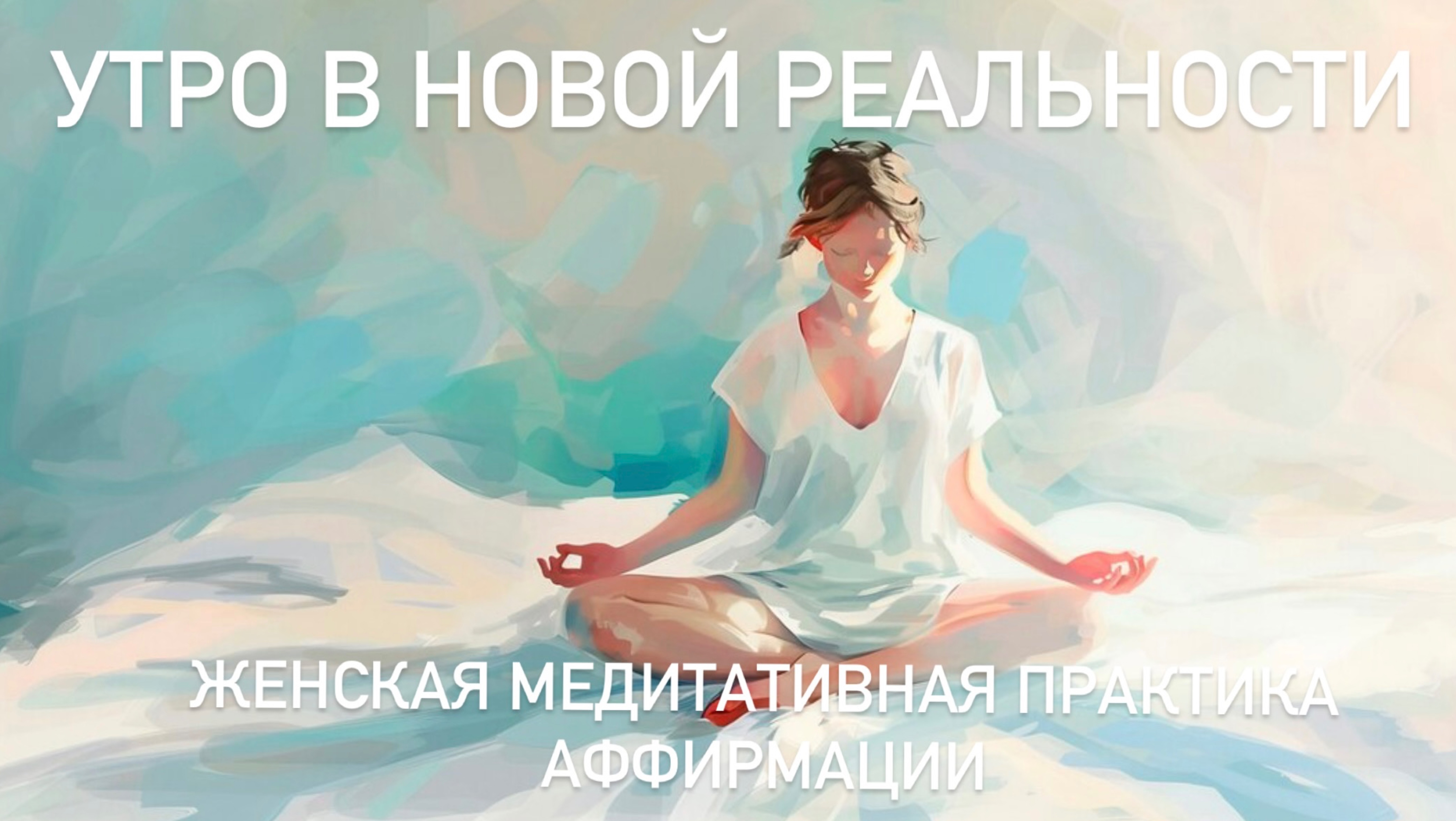 Женская Утренняя МЕДИТАЦИЯ - аффирмации «Утро в новой реальности» смотреть онлайн