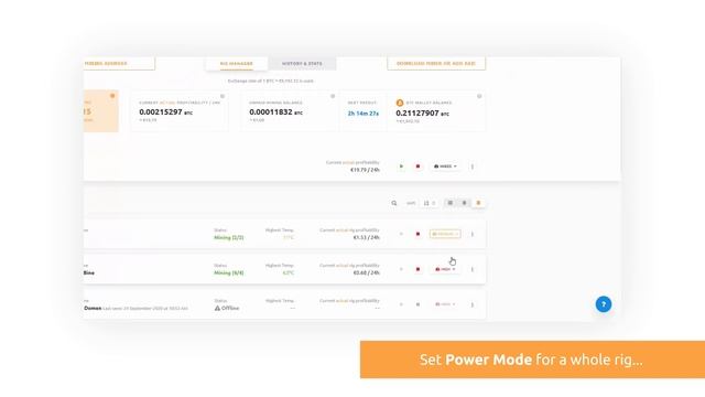 How to set Power Mode in Rig Manager? смотреть онлайн