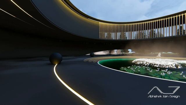 Architecture Walk-through | Golden Circle | SketchUp + Lumion | AJD смотреть онлайн