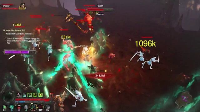 🩸🔥 DIABLO 3 — НЕКРОМАНТ ПРОТИВ АДА! SEASON 12, GR45, HARDCORE, 60FPS — ТОЛЬКО ЖЕСТЬ, КРОВЬ И МРАК смотреть онлайн