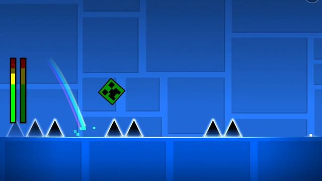 прохожу уровень Stereo Madness V6