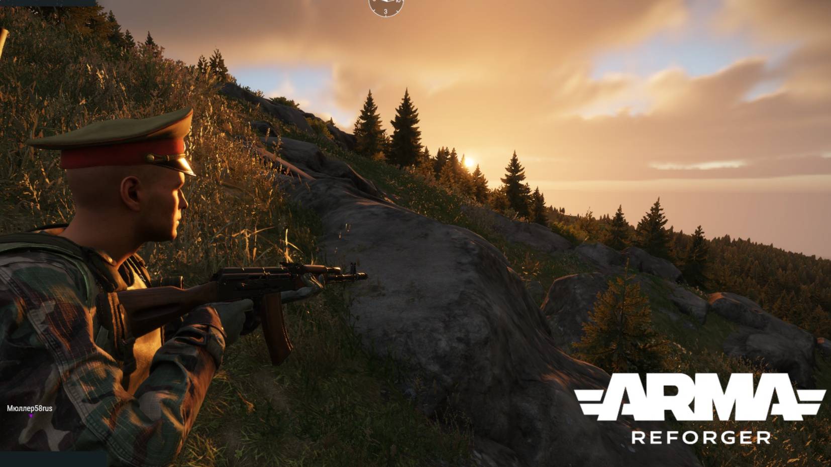 Воруем офицерскую фуражку в Арма Рефорджер.