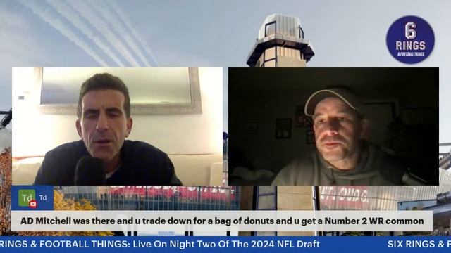 6 Rings LIVE: Night Two Of The 2024 NFL Draft смотреть онлайн