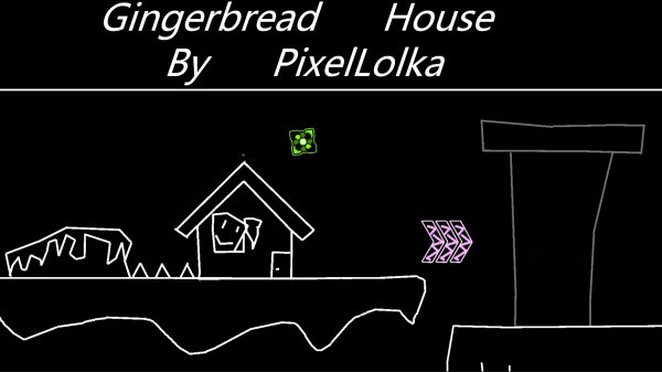Прохождение уровня Gingerbread House by PixelLolka I Medium demon I Geometry dash
