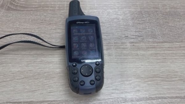 Обзор на GPS навигатор GARMIN GPSmap 60Cx