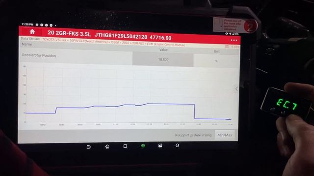 Kunfine 11-Drive Throttle Controller 9Drive Lexus IS300 2020