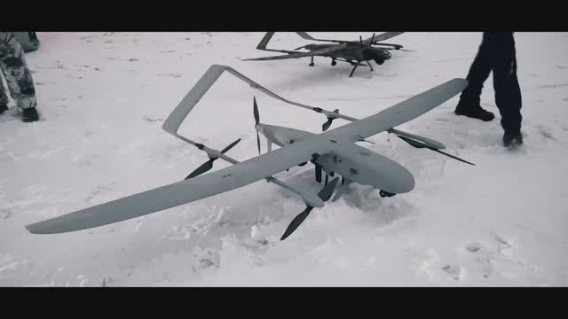 БПЛА самолетного типа Аякс VTOL V300 смотреть онлайн