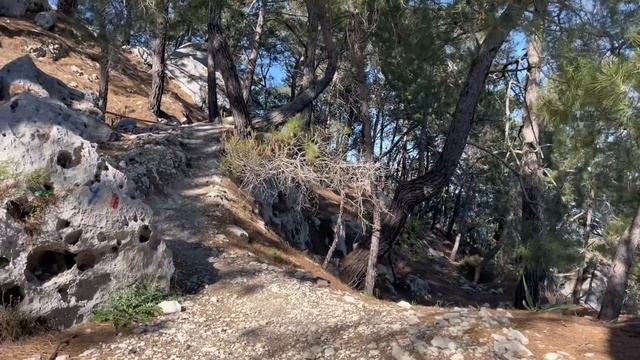 Турция, Кемер. Прогулка в горы и красивые виды на море. смотреть онлайн