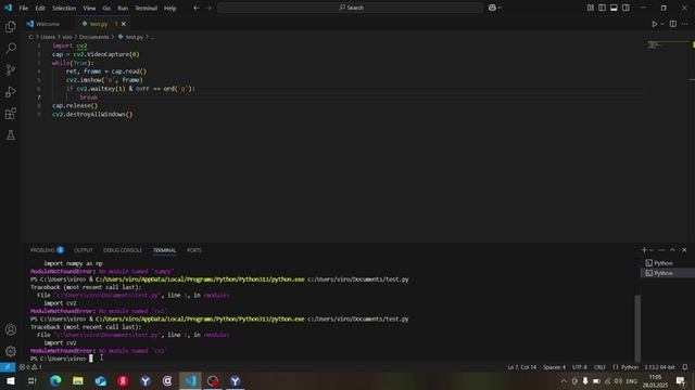 Установка библиотеки OpenCV смотреть онлайн