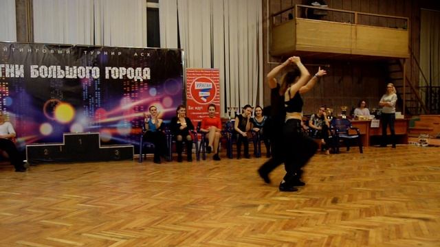 Хастл, Огни большого города 2019, ДнД Main, финал, Гринвальд Александр и Кирсанова Виктория, slow смотреть онлайн