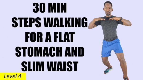 Brian Syuki - 30 Minute Steps Walking Workout for A Flat Stomach and Slim Waist