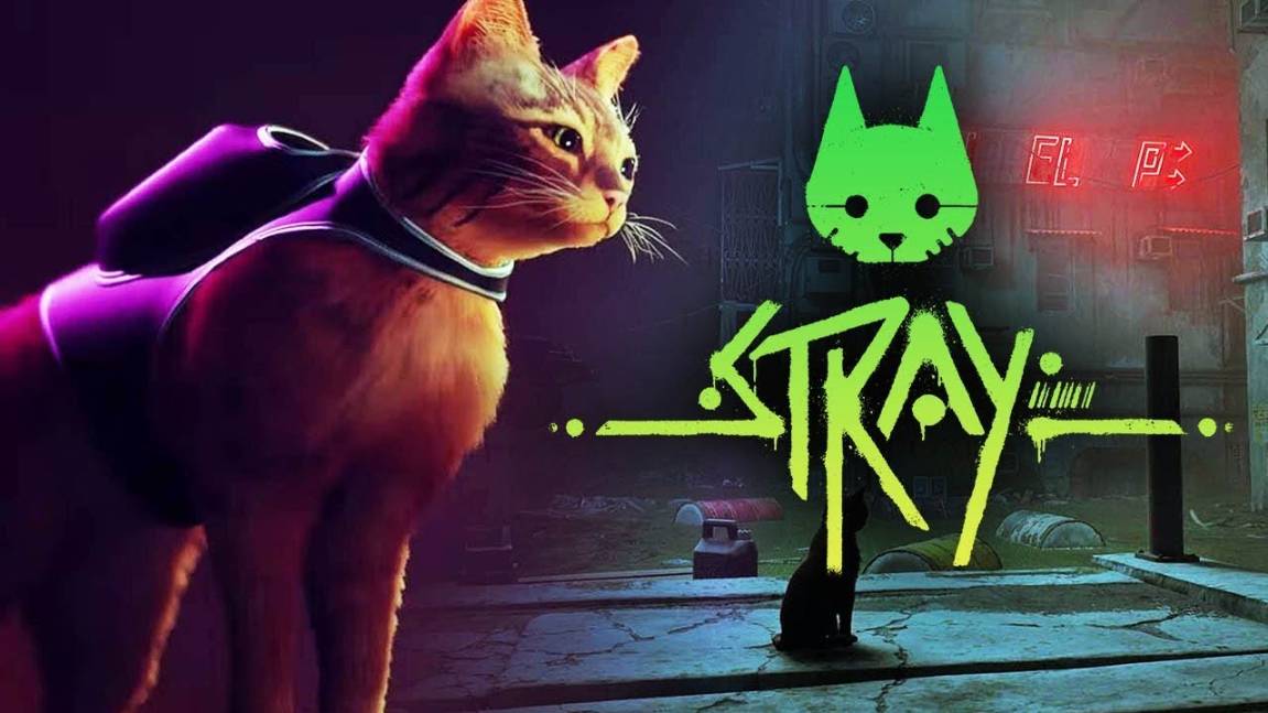 Играю в Stray (полное прохождение) смотреть онлайн