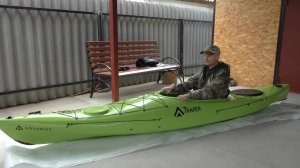 Каяк Aquarius Traper, мой первый полиэтиленовый каяк для сплавов по рекам.