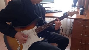 Звезда по имени Солнце- кавер на электрогитаре