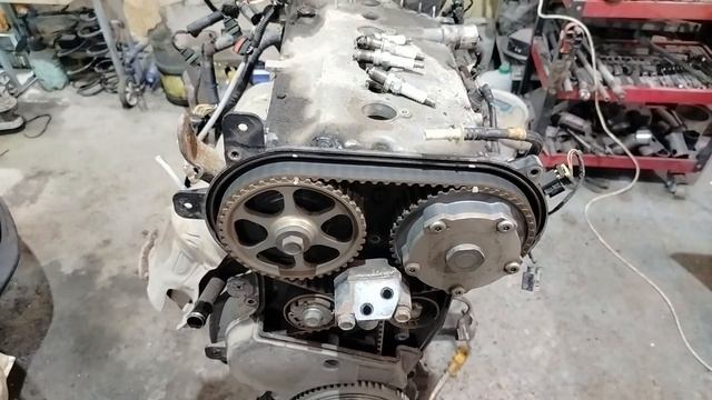 Разбираем мотор весты с пробегом 300к