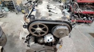 Разбираем мотор весты с пробегом 300к