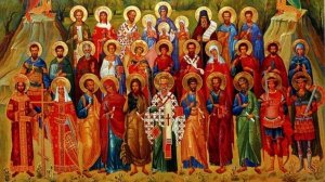 Канон всем святым от века Богу благоугодившим