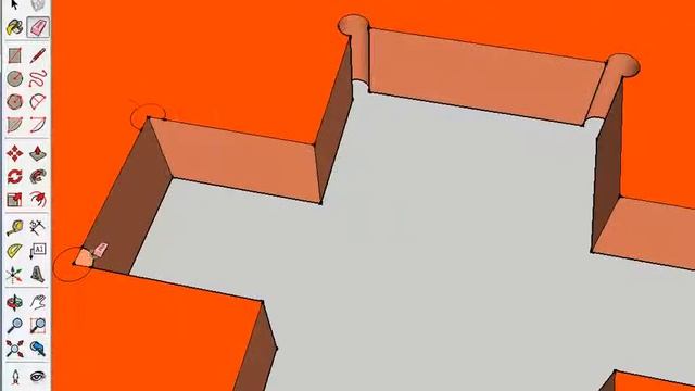 Sketchup tutorial for enclosure design - strengthen corners with radii смотреть онлайн