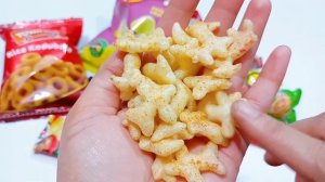 101 yummy snacks a lot of new candy Galaxy chocolate Doritos Lays Potato chips kitkat Jolly Rancher