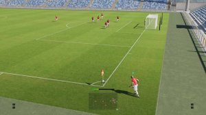 eFootball 2025. Отработка тычка на силу