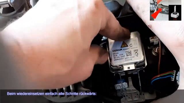 BMW E90/E91 Scheinwerfer Lampenwechsel (Xenon) - Tutorial смотреть онлайн