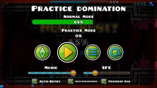 Первый раз в первый уровень***Geometry Dash***№1 смотреть онлайн