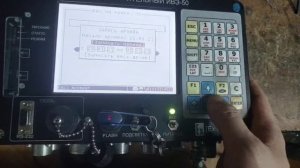 Копирование данных ИВЭ-50 на флешку