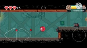 прохождение игры red ball 4-  финал 71-75 уровень.