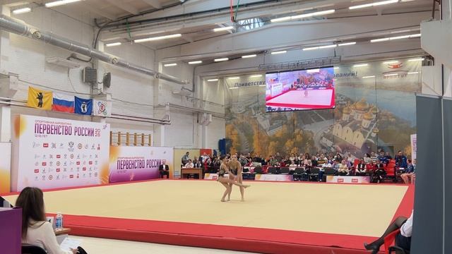 ЖП 12-18, Ильюхина Маргарита - Ильина Мария, балансовое упражнение