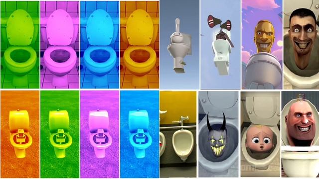 SKIBIDI TOILET MEGA BATTLE смотреть онлайн