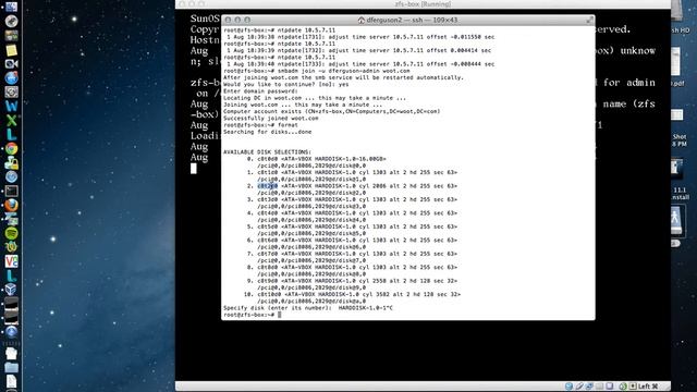 Joining Solaris 11.1 to Windows Domain смотреть онлайн