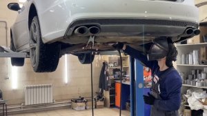 Сделал управляемый Выхлоп А6 С7 2.0TFSI quattro