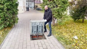 Люки Проспект скрытые в тротуарах ул.Славянская и Короленко  формирование комфортной городской среды