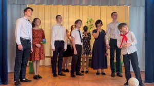 Школьный театр "Студия Театралов" инсценировка стихотворения Б.Окуджава "До свидания, мальчики"