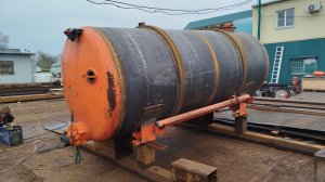 Сделали новую бочку для говновоза Валдай. Будни ассенизатора