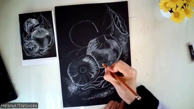 Гранаты (белым по черному) смотреть онлайн