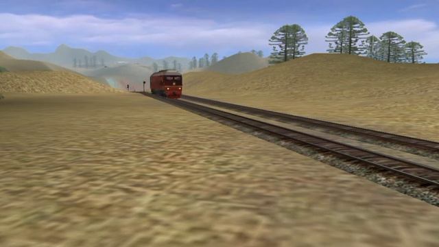 "Живой звук" ТЭП80 едет в Trainz SimulatorAndroid смотреть онлайн
