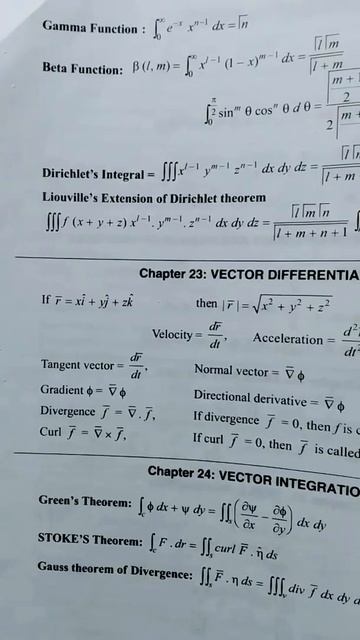 Double Integrals &Triple Integrals, Area And Volume, Gamma Beta Function, Vector Differentiation смотреть онлайн