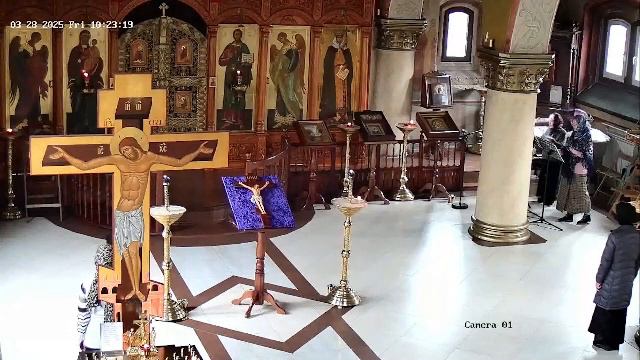 Великопостные богослужения. 28.03.2025 в 8-00. смотреть онлайн