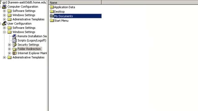 windows 2003 folder redirection смотреть онлайн