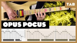 Jason Becker - Opus Pocus - Guitar Tab | Lesson | Cover | Tutorial