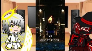 reaccionando a Johnny es el Ghost Rider[gacha club] Parte 1