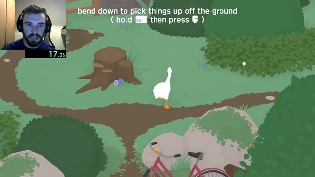 Quickly ruining a man's garden | UNTITLED GOOSE GAME смотреть онлайн