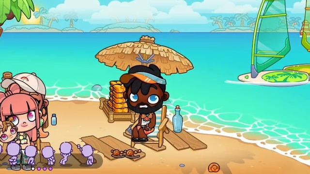 Avatar World мы на пляже в Турции часть 1