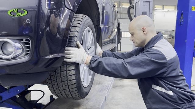 Диагностика подвески Range Rover Vogue смотреть онлайн